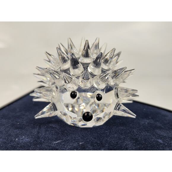Swarovski Crystal Figurine Hedgehog 2.25" No Box - Picture 3 of 9